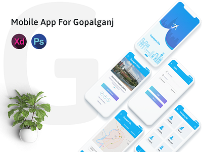 Mobile App For Gopalganj app concept app ui app ui kit design free app minimal minimal app mobile app design new app typography ui ui pack ui template ui ux user uidesign uiux ux web ui web ui design web ui kit