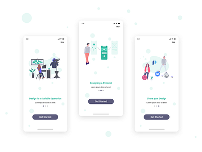 Onboarding Screen Design