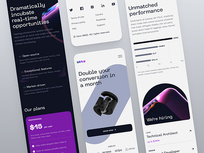 Digital Product Mobile Landing Page