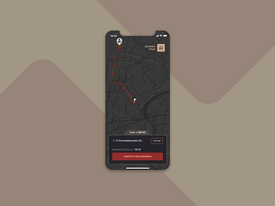 Daily UI :: 020 — Location Tracker dailyui ios location location tracker ui