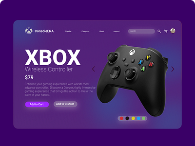 XBOX CONSOLE WP DESIGN