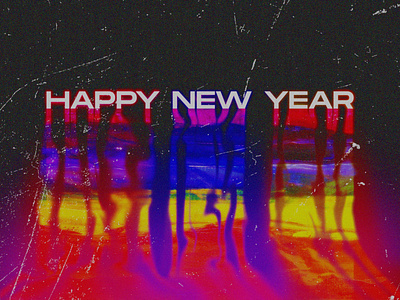 New year Liquid Artwork 2023 graphic design happy new year typography
