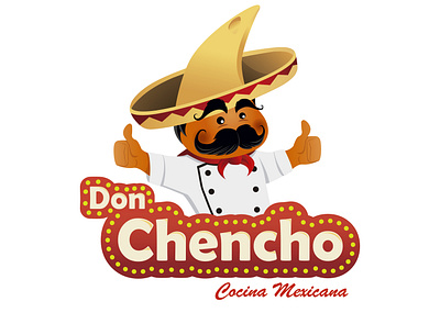 Don Chencho. graphic design illustration vector