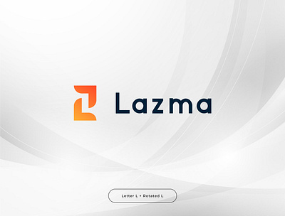 Lazma creative logo design creative monogram logo minimalist logo