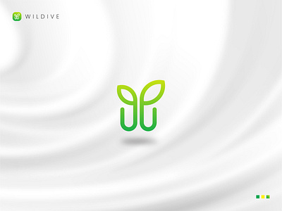 WILDIVE creative logo design minimalist logo modern logo design