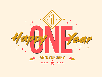 One Year With Lightspeed email duotone email illustration