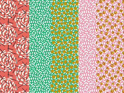 Patterns colors design illustrator pattern design