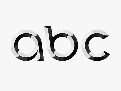 abc advertising brand corporate handmade identity isotype letter logotype typo typography