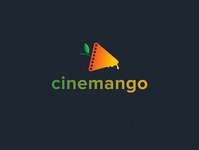 Cinemango Logo brand logo branding design graphic design logo