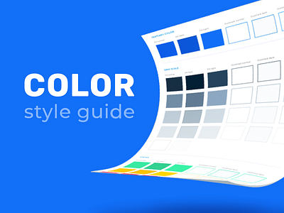 Color Style Guide color guide color palete download free template free templates sketch sketch app style guide template ui