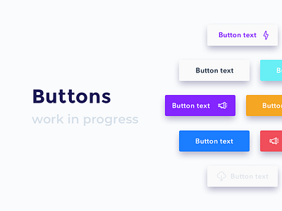 Buttons guide - WIP button buttons style guide wip