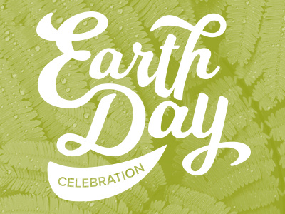 Earth Day day design earth festival green nashville organic typography