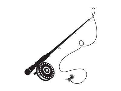 Feelin' so fly design fishing fly fishing graphic design icon illustration