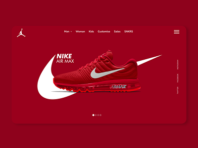 Nike Landing Page