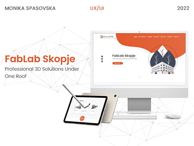 FabLab Skopje WEB Design adobe xd adobexd concept design industrial design industrial design engineering industrial engineer industrial engineering landing page mechanical engineering mechanical engineering design student project ui user experience user interface ux uxui web web design webdesign