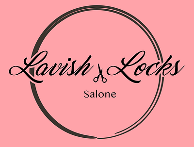 Logo Design For Local Salone. Lavish Locks. branding design logo