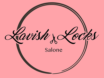 Logo Design For Local Salone. Lavish Locks.