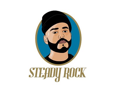 Illustration for Producer: STEADY ROCK branding cartoon cover art design graphic design illustration