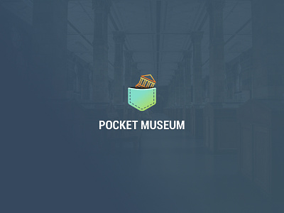 Pocket Museum Logotype digitaldesign graphicdesign inspiration logo logotype museum ui
