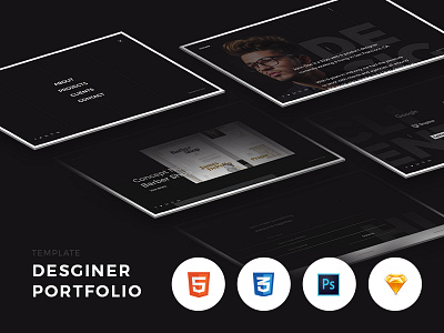 Designer Portfolio Template