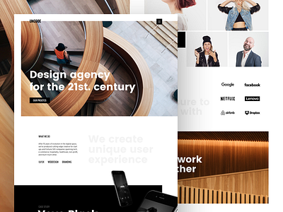 UNDSGN - Agency clients design fullscreen people portfolio projects responsive template undsgn unsplash wood wordpress