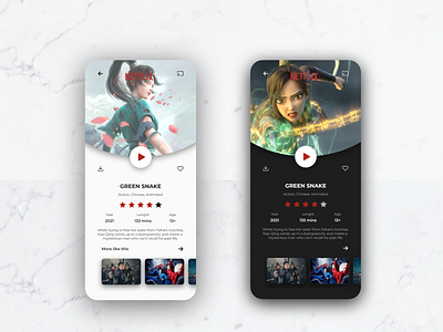 Netflix app UI app application netflix netflixapp netflixui stream streaming streamingapp ui uidesign ux uxdesign