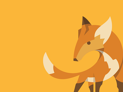 Something is coming... commerce ecommerce fox illustration logo orange