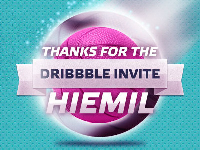 Dribbble Debut debut draft dribbble debut invite