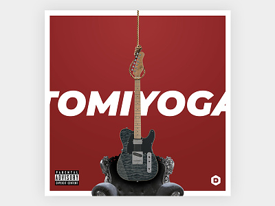 #TOMIYOGA Album Cover Art album album art branding cover cover art guitar music packaging photoshop