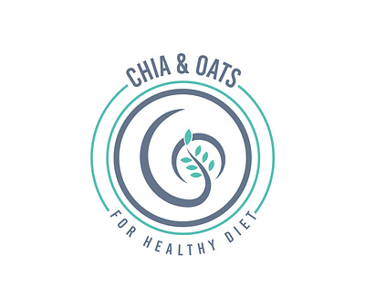 Chia&Oats branding graphic design logo