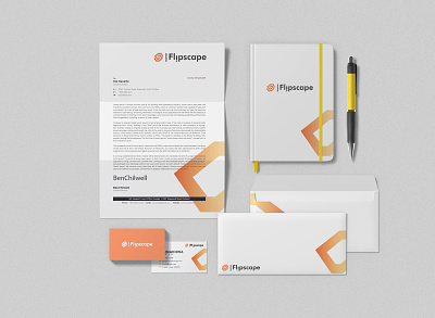 Flipscape Branding branding design graphic design l logo typography vector