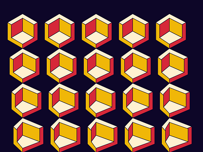 Isometric Cube Rooms