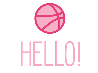 Hello! dribbble hello