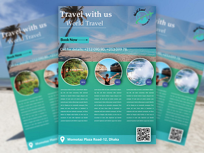 Travel flyer design