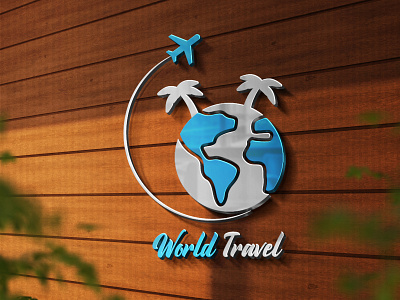 Travel Logo 3d animation branding design graphic design illustration logo logo design motion graphics ui vector