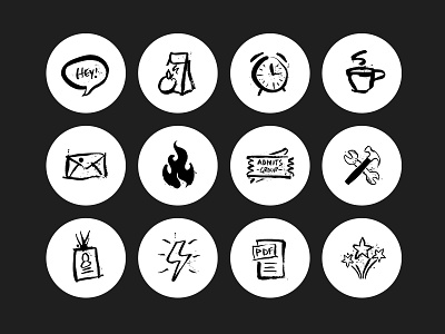 Future Insights Icons brush icons ink paint