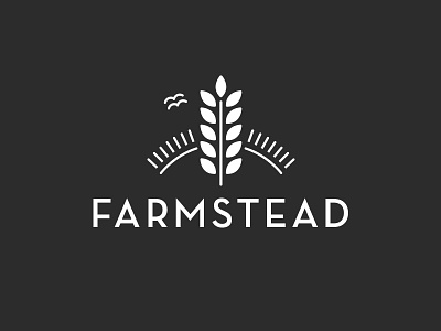 Farmstead branding e commerce grocery icon illustration logo typography web design