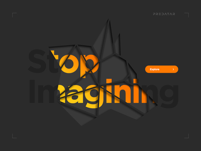 Predatar Home Page branding graphic design iconography illustration logo typography ui ux web design