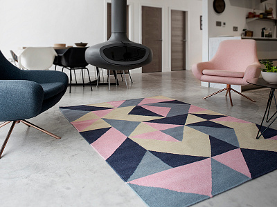 Knott Collective Rug Design geometric graphic design illustration interior pattern rug