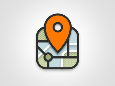 Map Icon chart graphic design icon location maps vector web design website