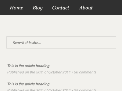 Sidebar