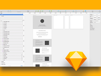 Psi Graphics Site Redesign in Sketch