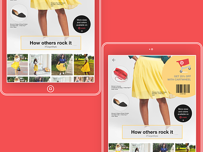Bringing Instagram to In-Store Displays stores style target ui