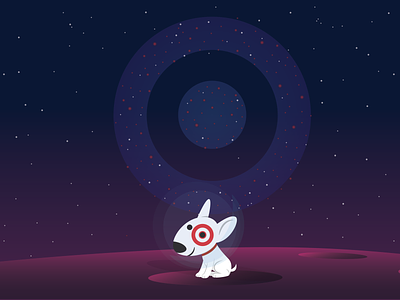 Bullseye's Home Planet background bullseye dark desktop gradients space target