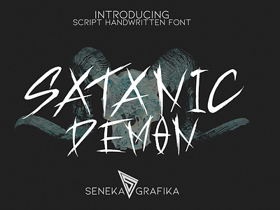 Satanic Demon Font
