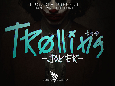 Trolling Joker Font