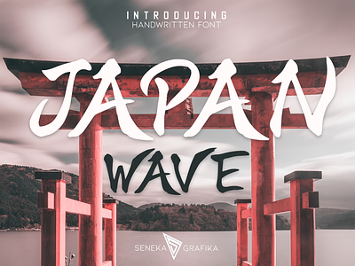Japan Wave Font