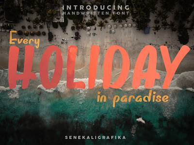 Holiday In Paradise Font