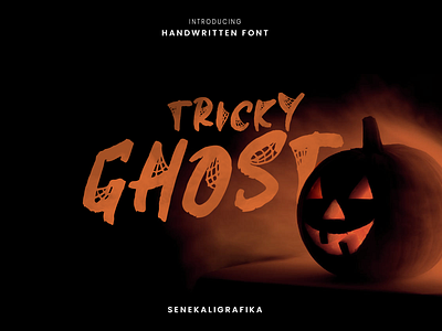 Tricky Ghost Font