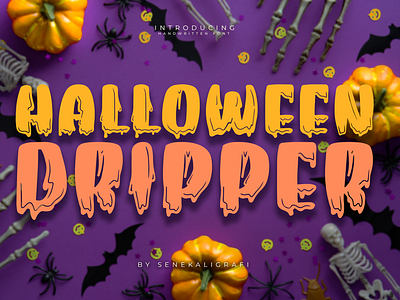 Halloween Dripper Font